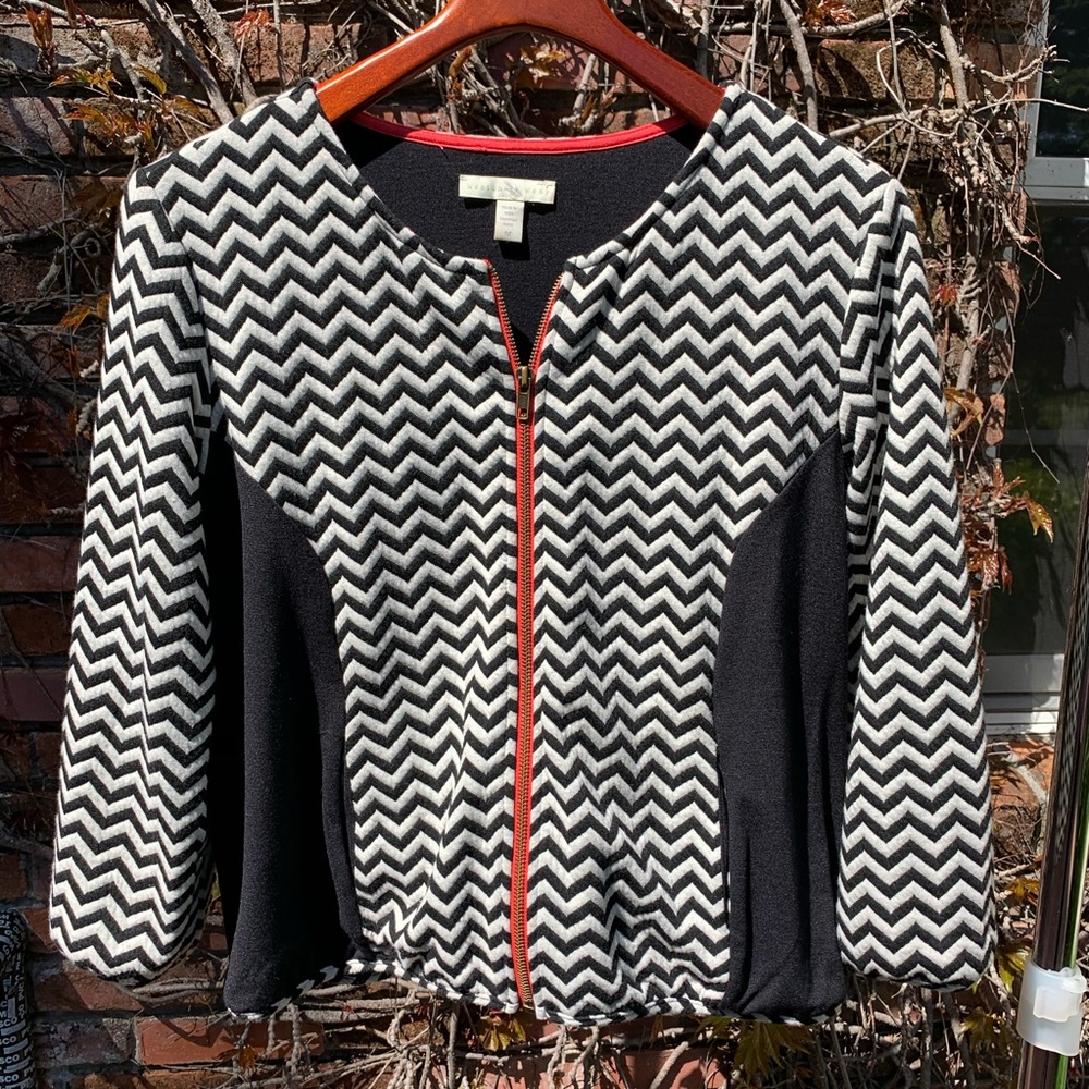 Anthropologie • Weston Wear - Zip-up Sweater